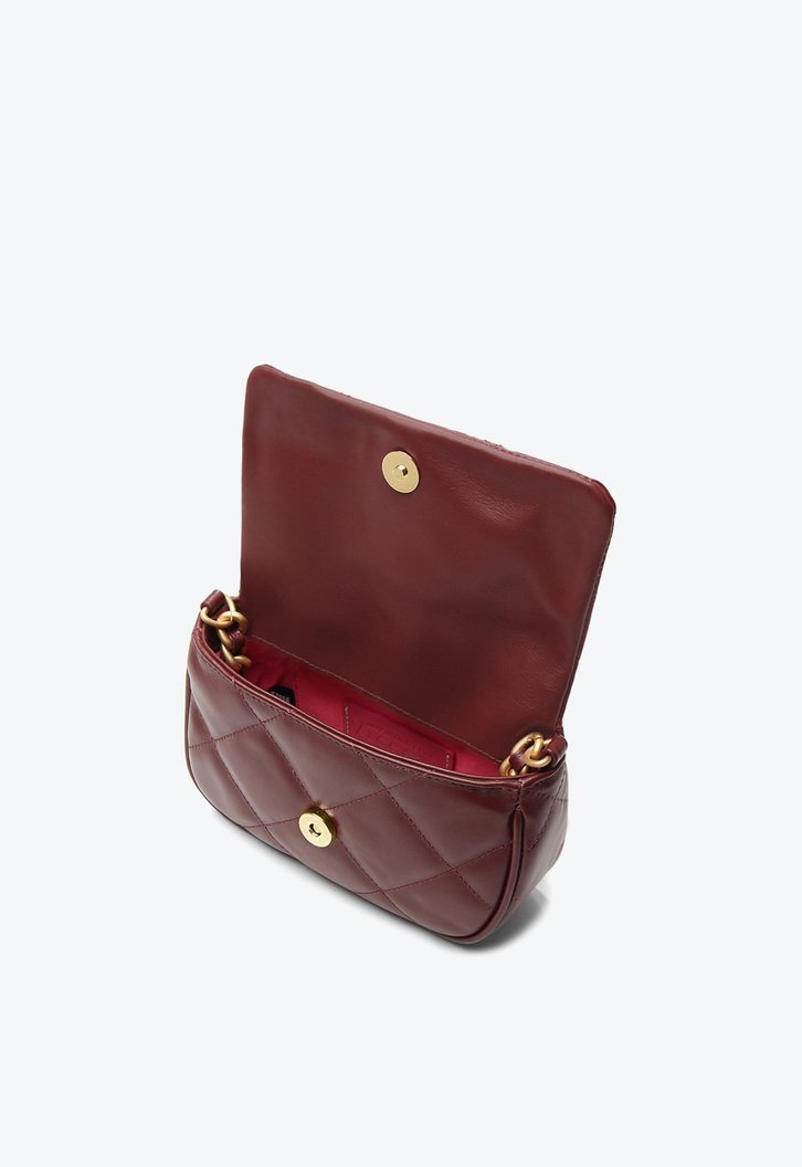 Bolsa Tiracolo Cristine Pequena Bordô