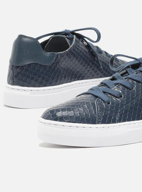 TÊNIS FLATFORM AZUL AREZZO CADARÇO