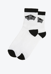 Meia Vans Art Half Crew 39/44 White-Black