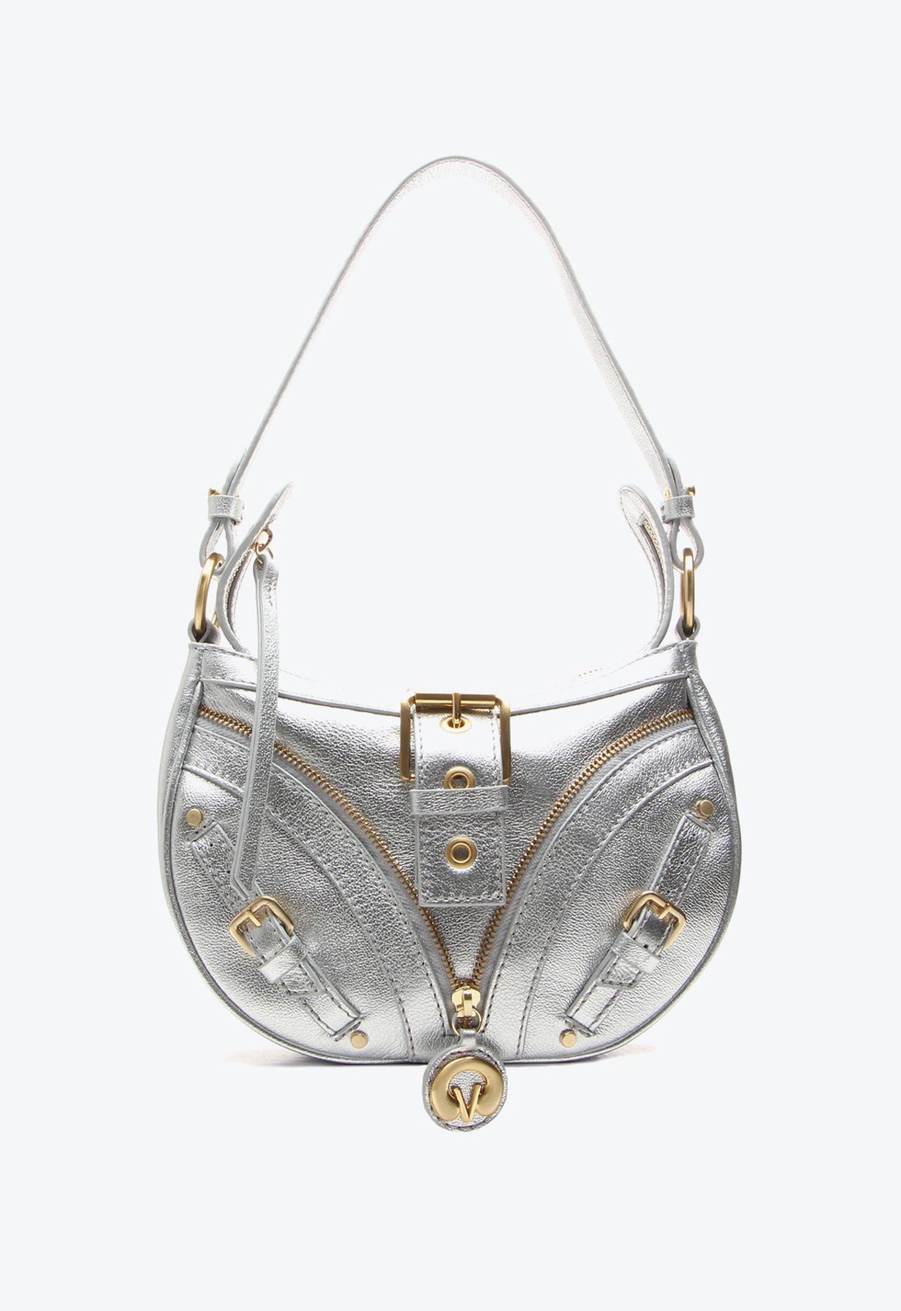 Bolsa Prata Vicenza Shoulder Miranda Pequena | ZZ MALL