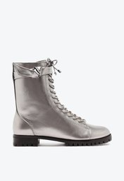Evelyn Bootie Flat Grafite