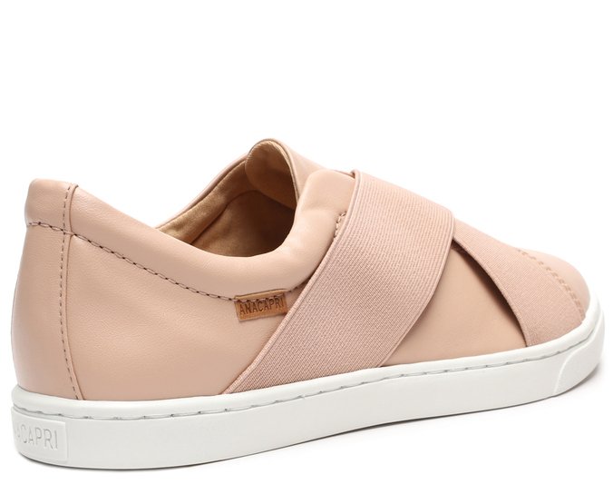 tênis slip on elástico