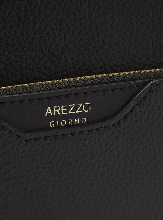 BOLSA TIRACOLO PRETA AREZZO EMILLY PEQUENA