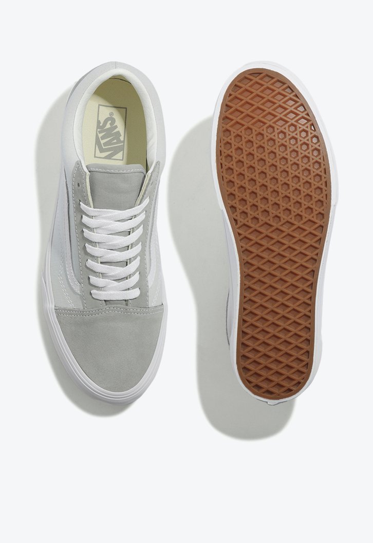 Tênis Old Skool Canvas Suede Block Gray