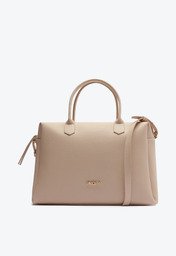 Bolsa Tote Média Arredondada Branca