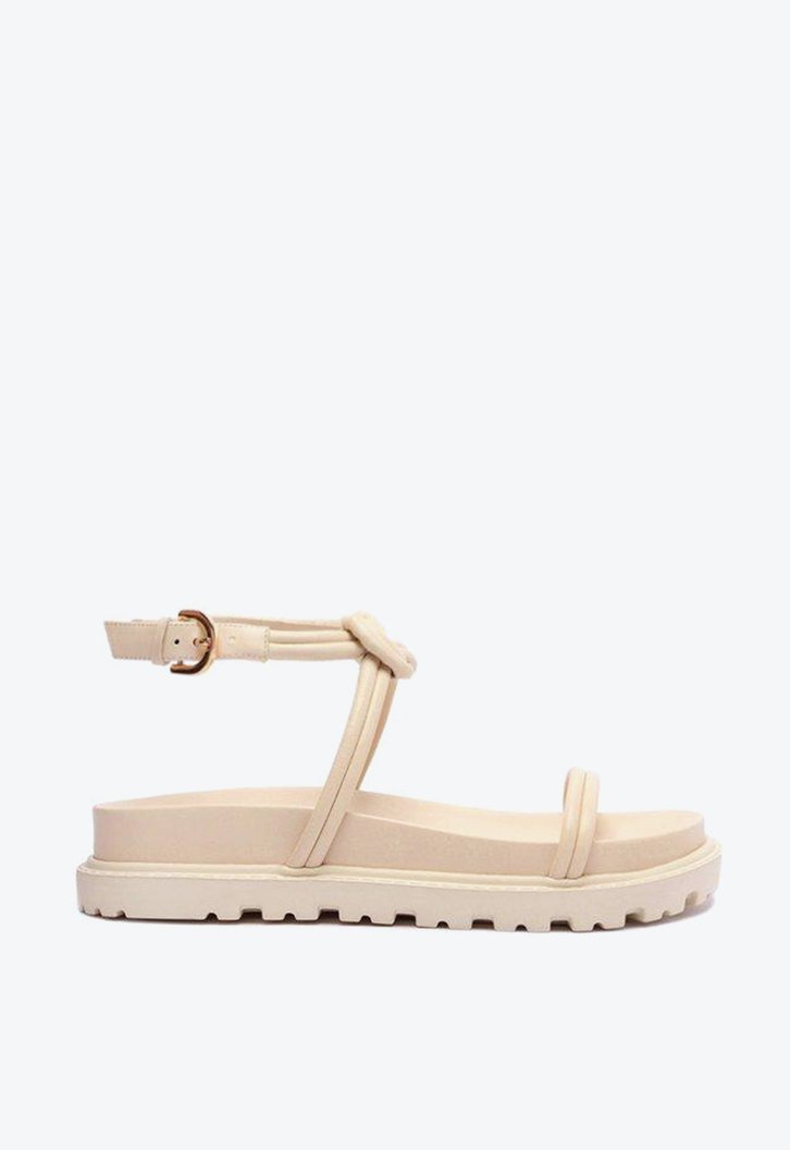 Vicky Square Sport Sandal Eggshell