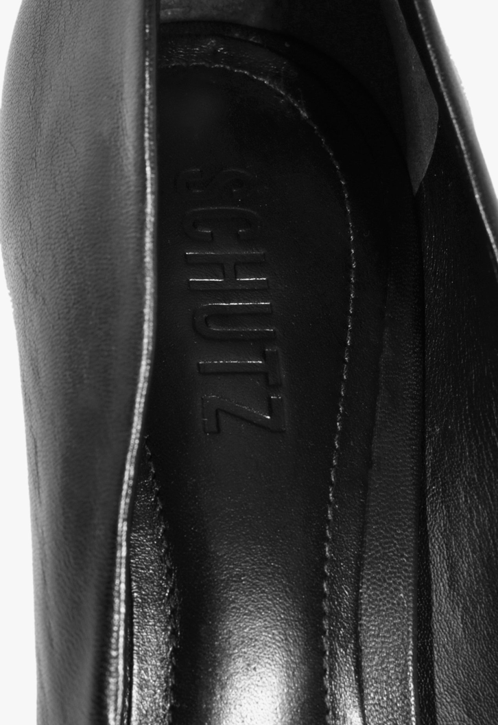 Scarpin amarração Preto