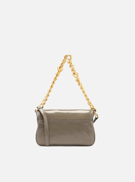 Bolsa Tiracolo Cinza Arezzo Couro Amélia Pequena