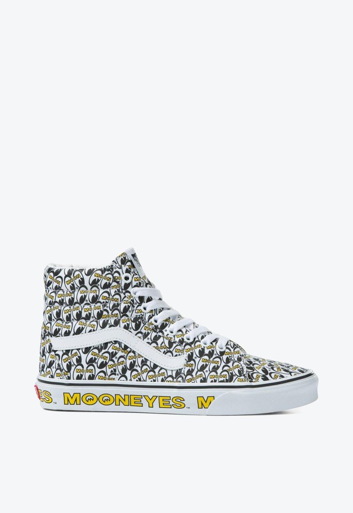 Tênis Vans Sk8-Hi Mooneyes True White Yellow