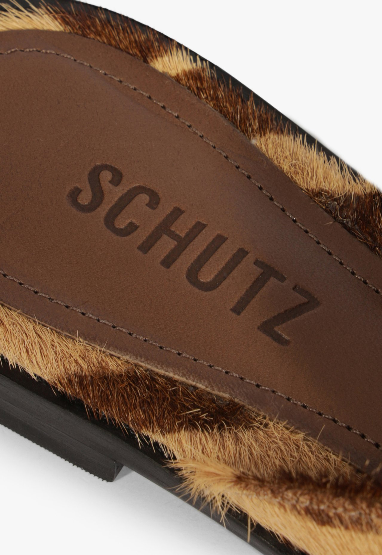 Mule Rasteira Textura Zebra | ZZ MALL