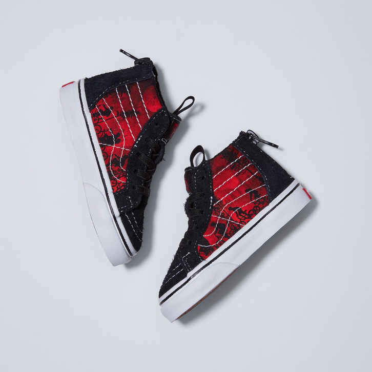 Tênis Vans Sk8-Hi Zip Infantil X Stranger Things