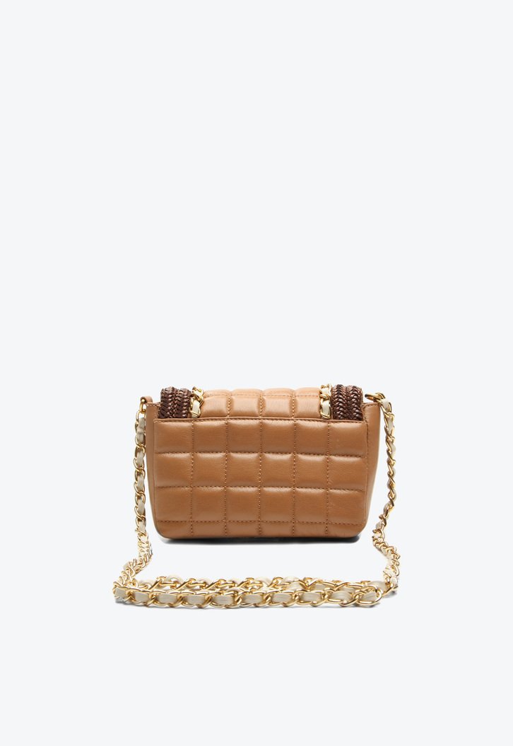 Bolsa Tiracolo Phoebe Pequena Marrom