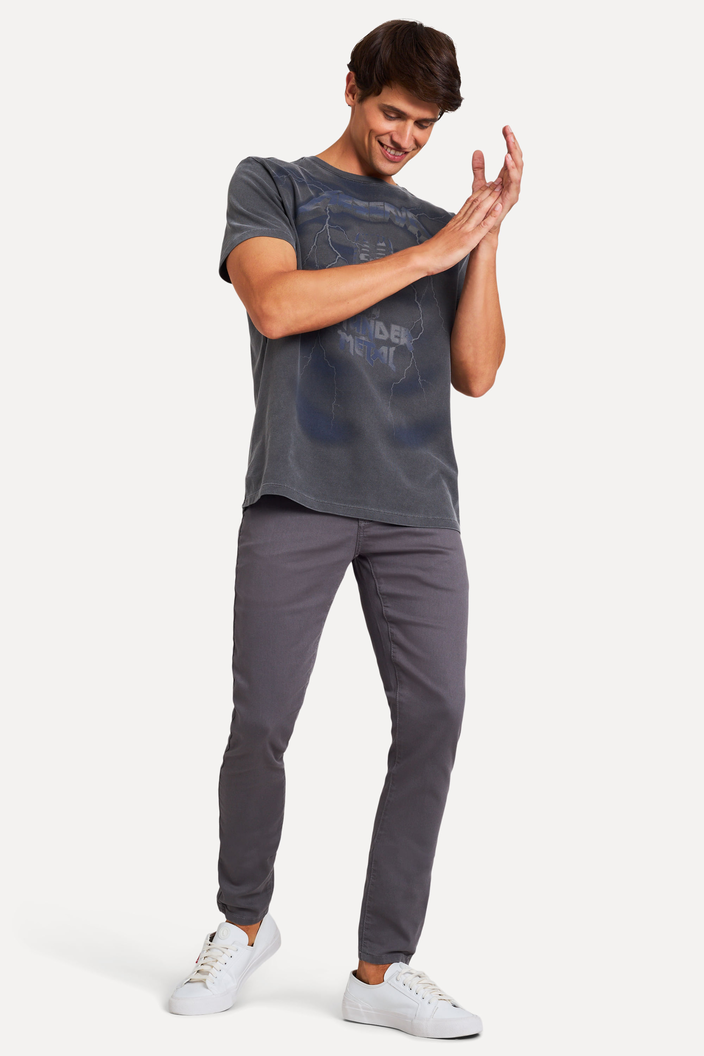 Calca Preta Reserva Super Skinny Color