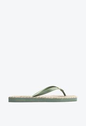 Chinelo De Dedo Verde Militar Arezzo Brizza Fluo