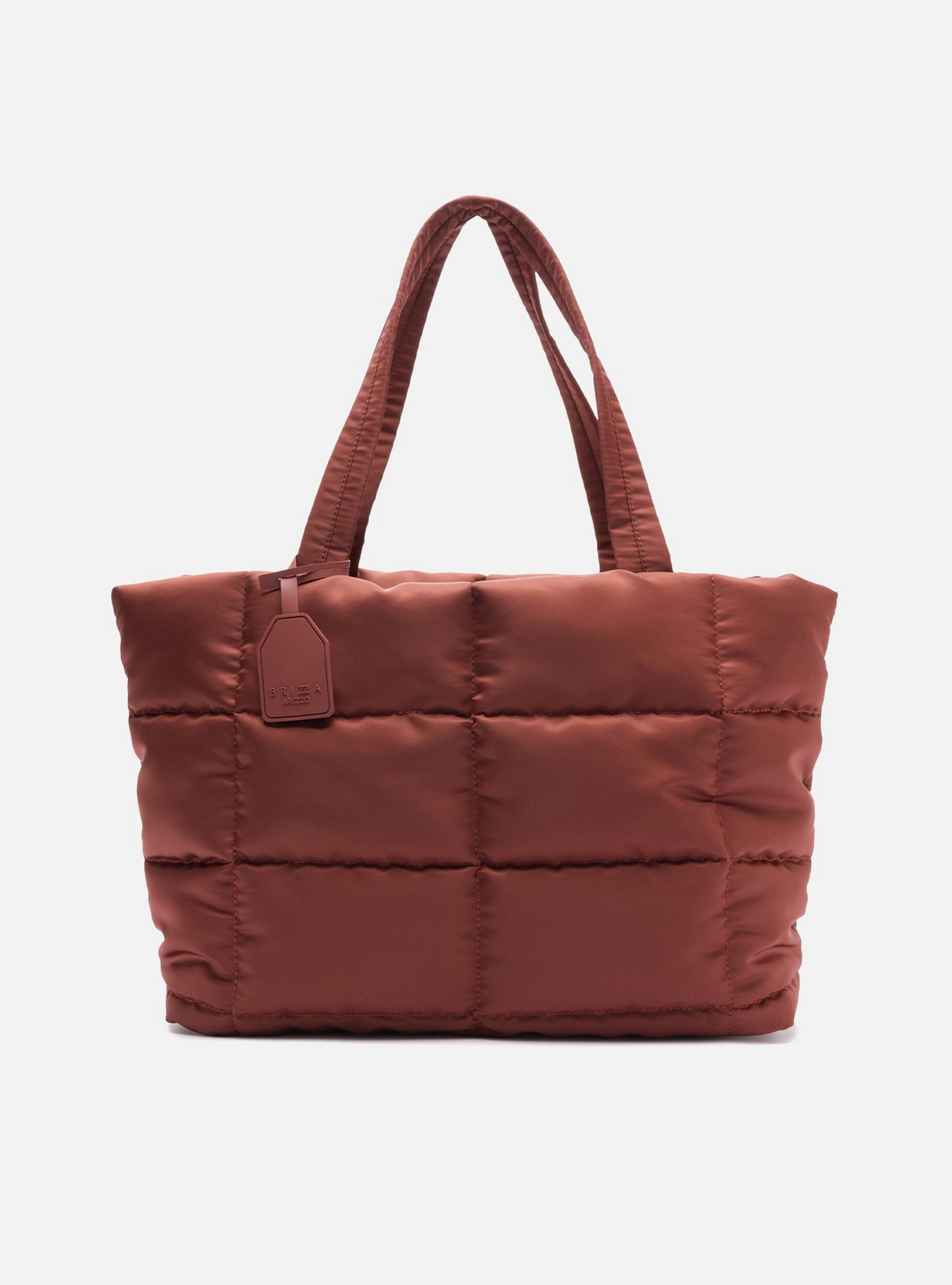 Bolsa Shopping Vermelha Grande Nylon Brizza | ZZ MALL