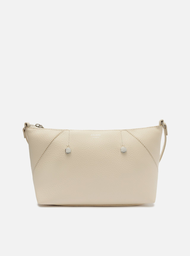 Bolsa Tiracolo Branca Arezzo Pequena Rebites