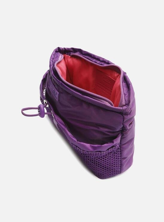 BOLSA ROXA AREZZO PEQUENA DE NYLON