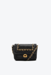 Bolsa Tiracolo Preto Vicenza Phoebe Pequena
