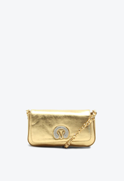 Bolsa Tiracolo Manuela Pequena Dourada