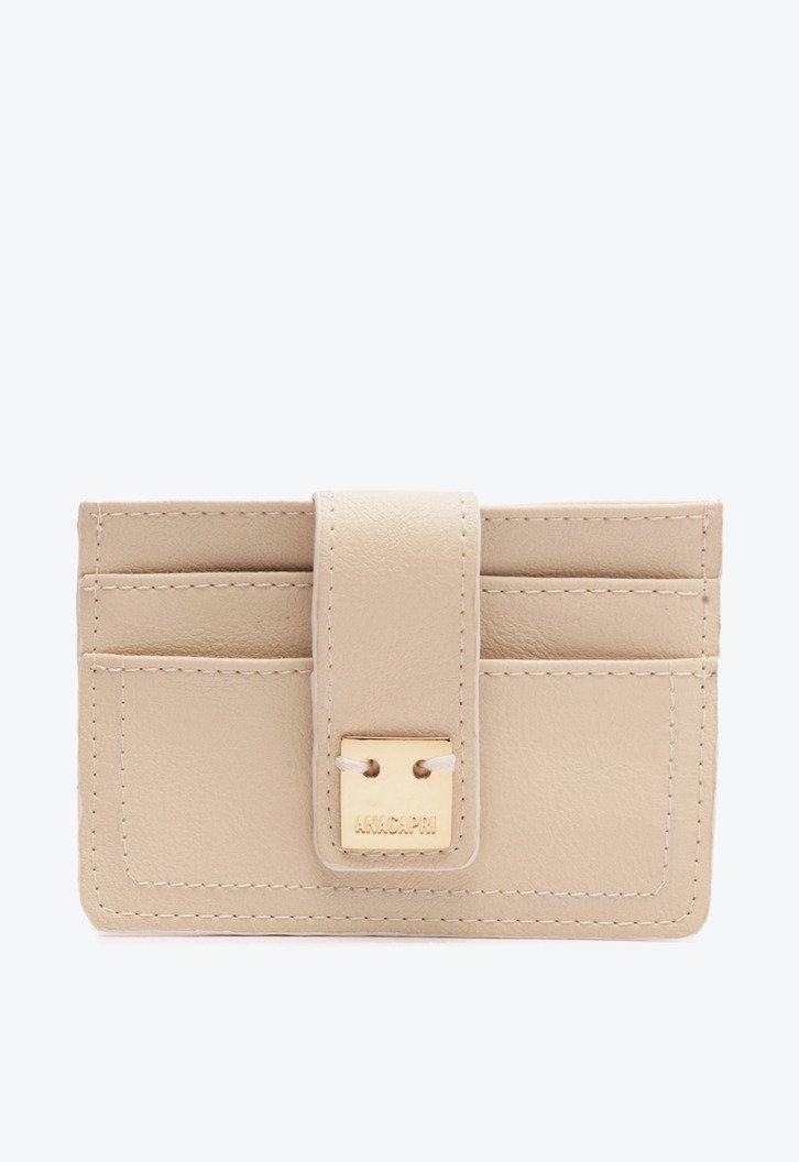 Porta-cartão Off-white Anacapri Fechamento Pequena