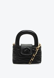 Bolsa Tiracolo Preto Vicenza Eleonora Pequena