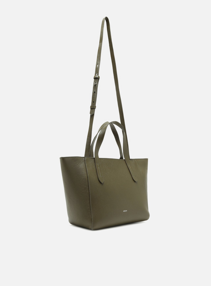 Bolsa Tote Verde Arezzo Couro Brenda Grande