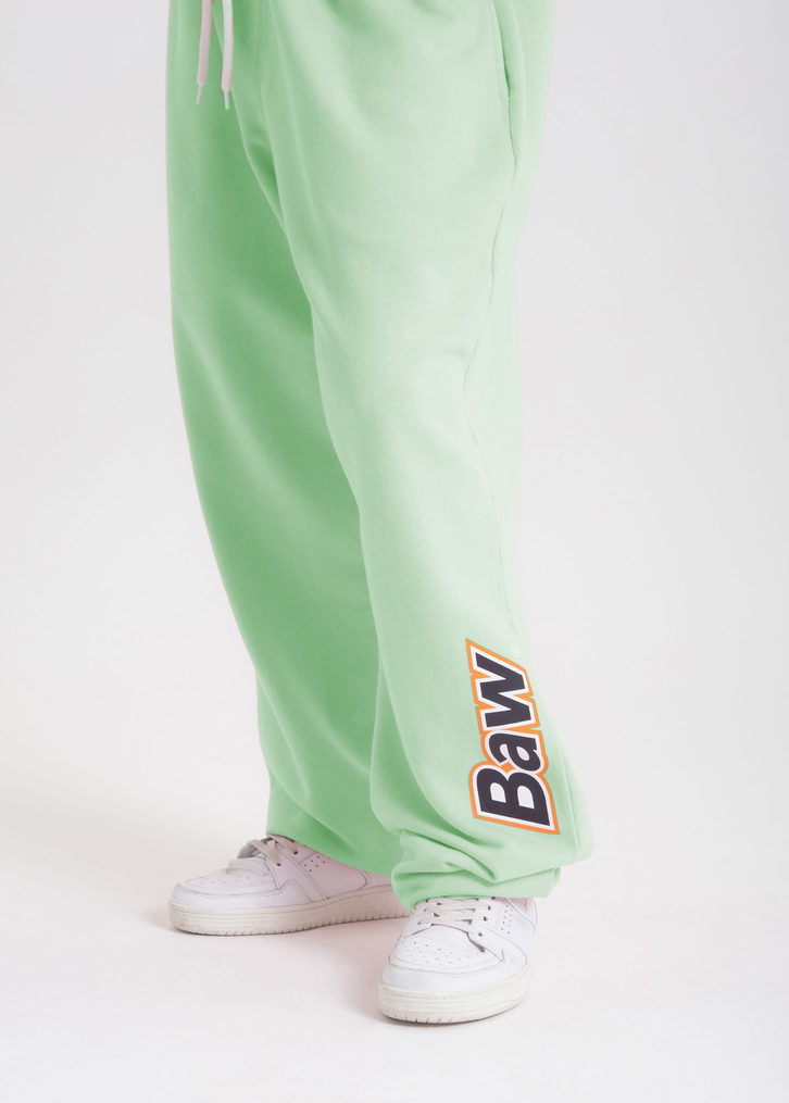 Calça Verde Baw Clothing Jogger Track Logo Energy