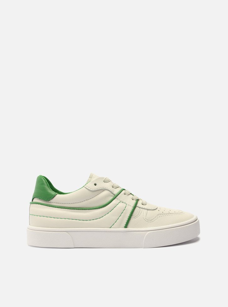 TÊNIS BRANCO VERDE AREZZO URBAN BAMBINI