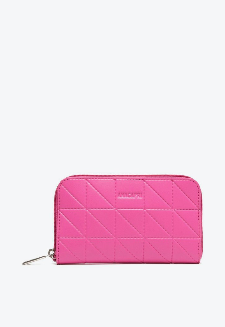 Carteira Rosa Pink Anacapri Geórgia Matelassê Grande