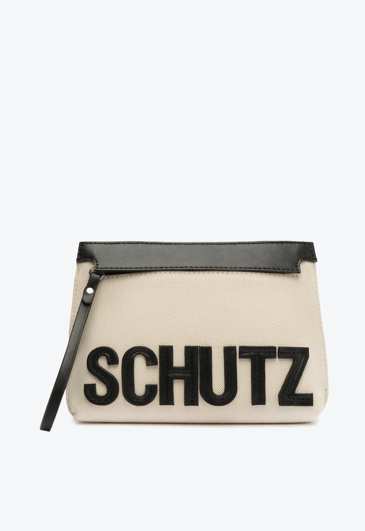 Necessaire Natural Preta Schutz Leslie