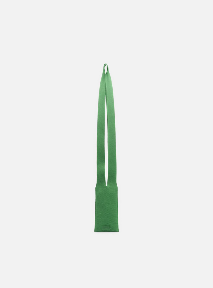 Bolsa Tiracolo Verde Knit Pequena Brizza