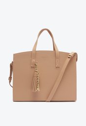 Bolsa Tote Nude Anacapri Barbicacho Grande