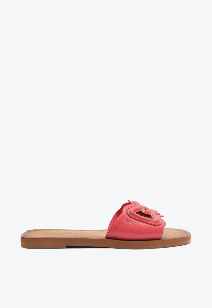 SANDÁLIA RASTEIRA COURO ROSA