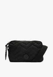 Bolsa Tiracolo Preta Anacapri Matelassê Nylon