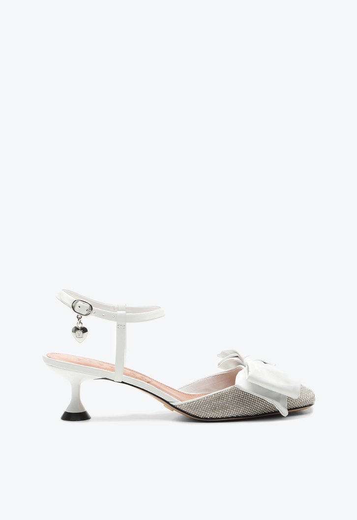 Slingback Branco Vicenza Charlotte