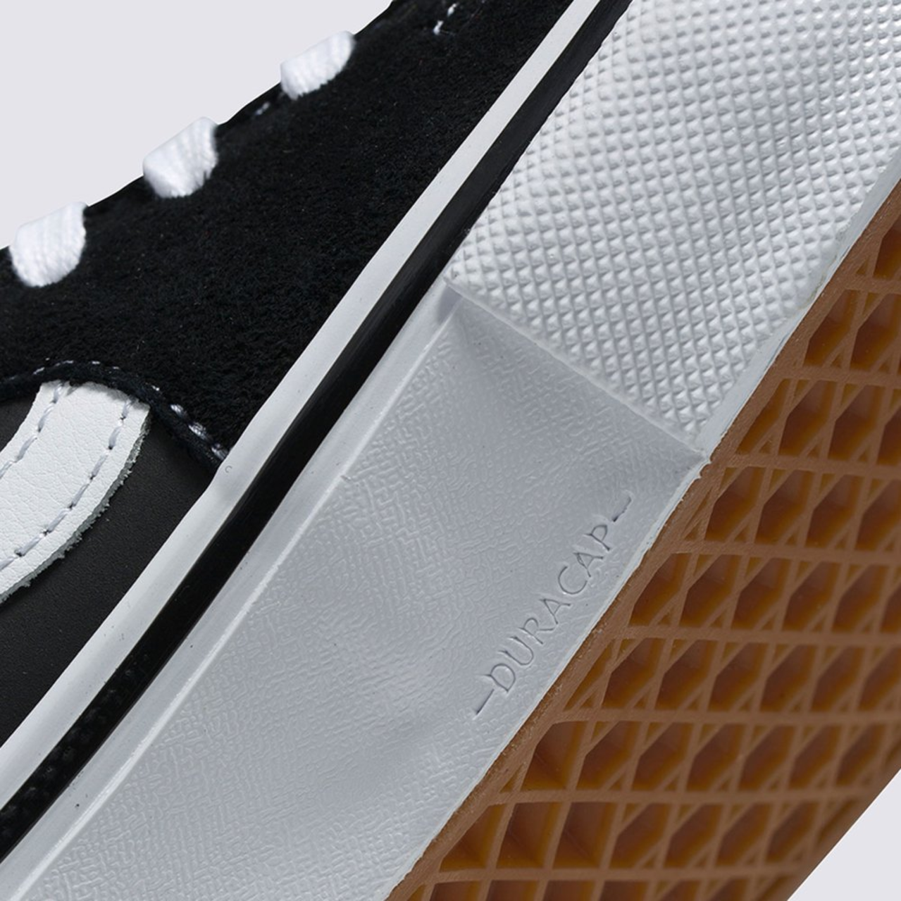 Tênis Skate Grosso Mid Black White Emo Leather | ZZ MALL