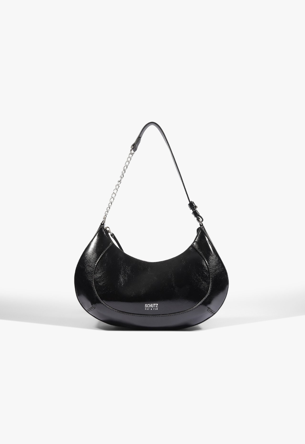 Bolsa Tiracolo Crossbody Ella Pequena Preta | ZZ MALL