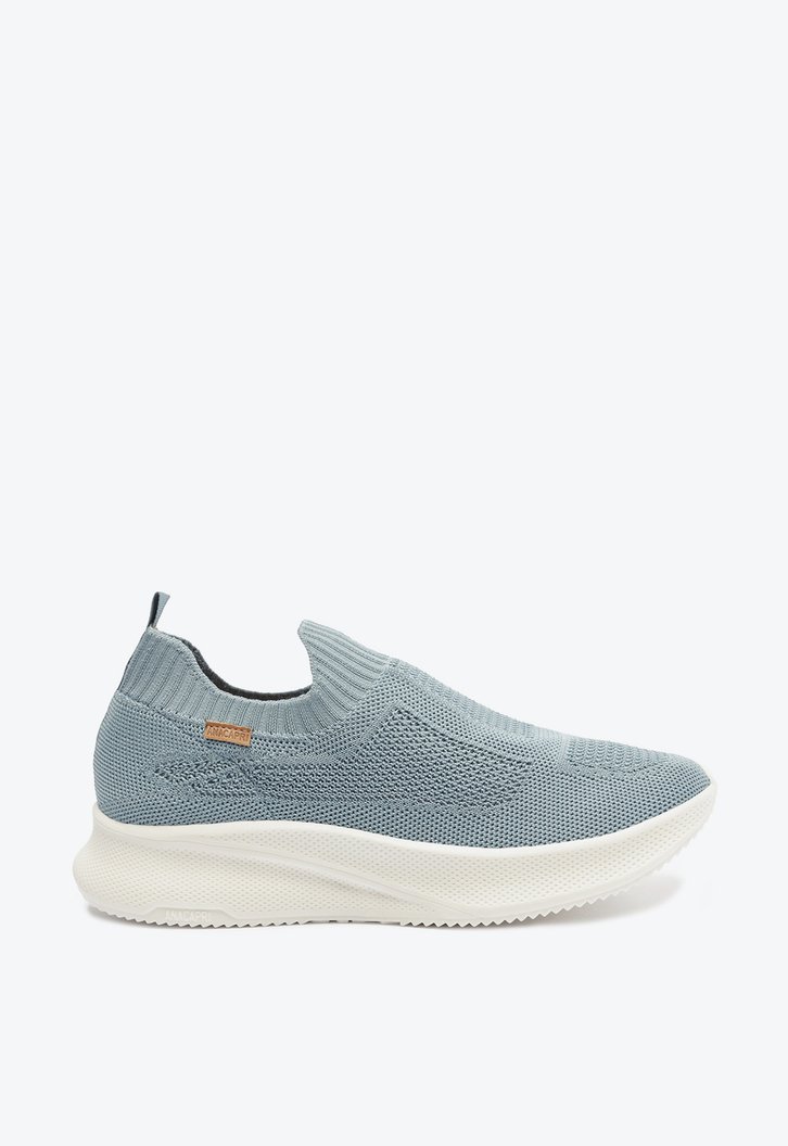 Tênis Slip On Azul Anacapri Chunky Knit