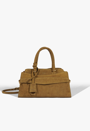 Bolsa Tote Rush Camurça Verde Oliva