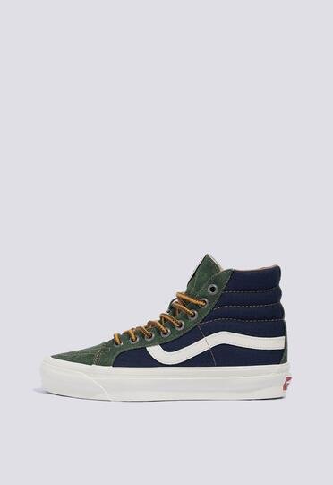 Tênis Sk8-Hi Mte Salt Wash Navy Green | ZZ MALL