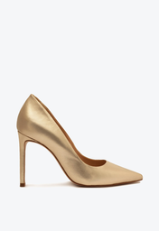 Scarpin dourado schutz hot sale