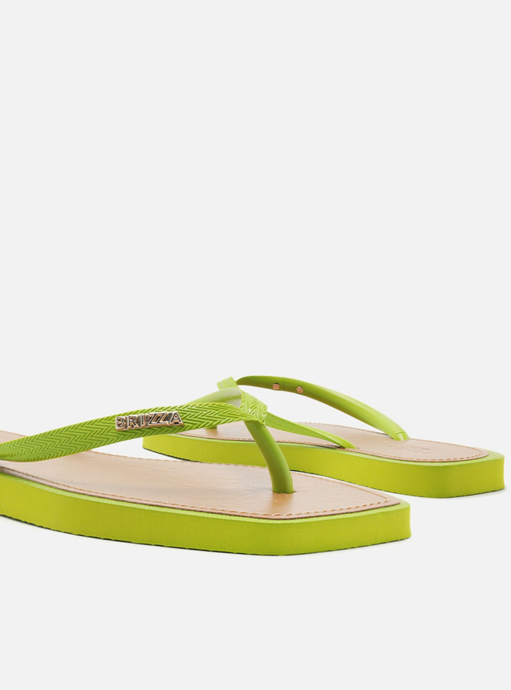 Chinelo de Dedo Verde Recouro Square Brizza