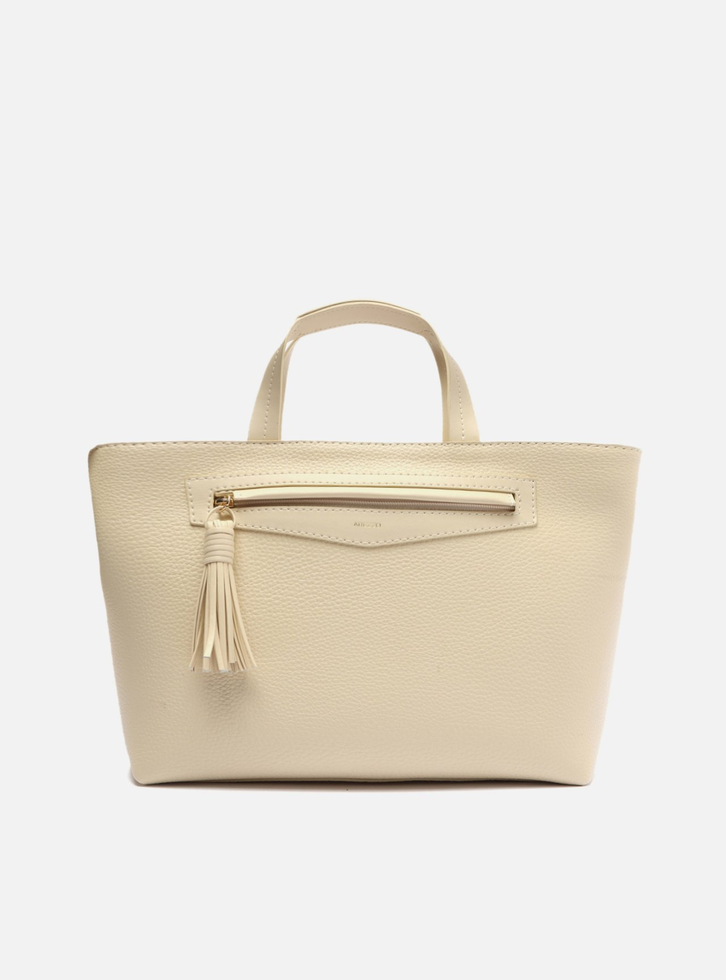 Bolsa Tote Off-white Arezzo Barbicacho Grande