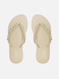 Chinelo de Dedo Cinza Corrente Essential
