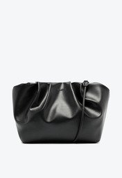 Bolsa Tiracolo Preta Anacapri Média Trendy Fluffy