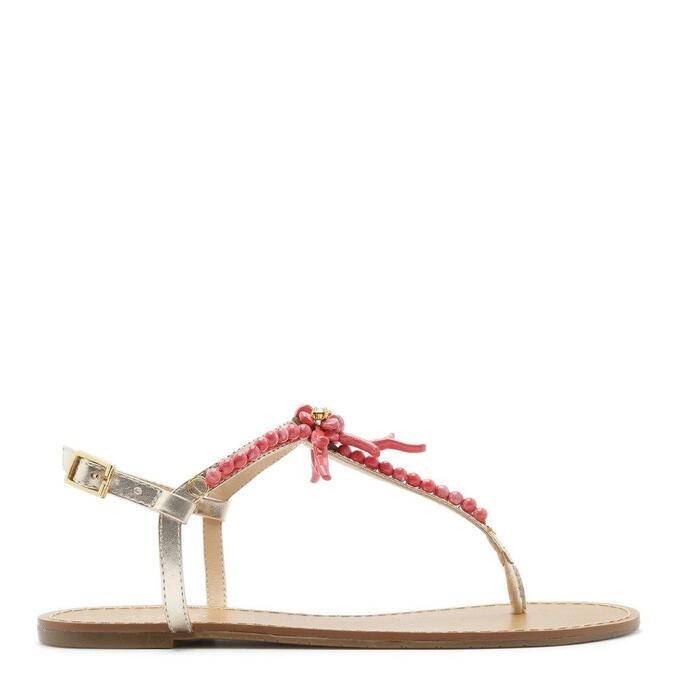 sandalia coral arezzo
