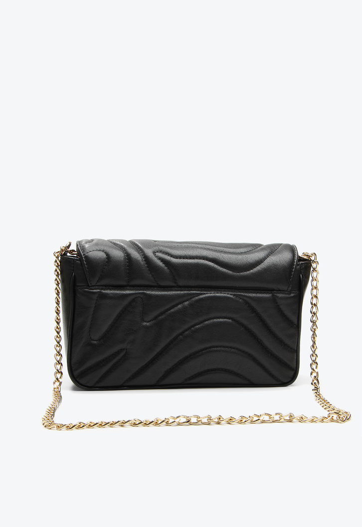 Bolsa Tiracolo Lily Média Preto