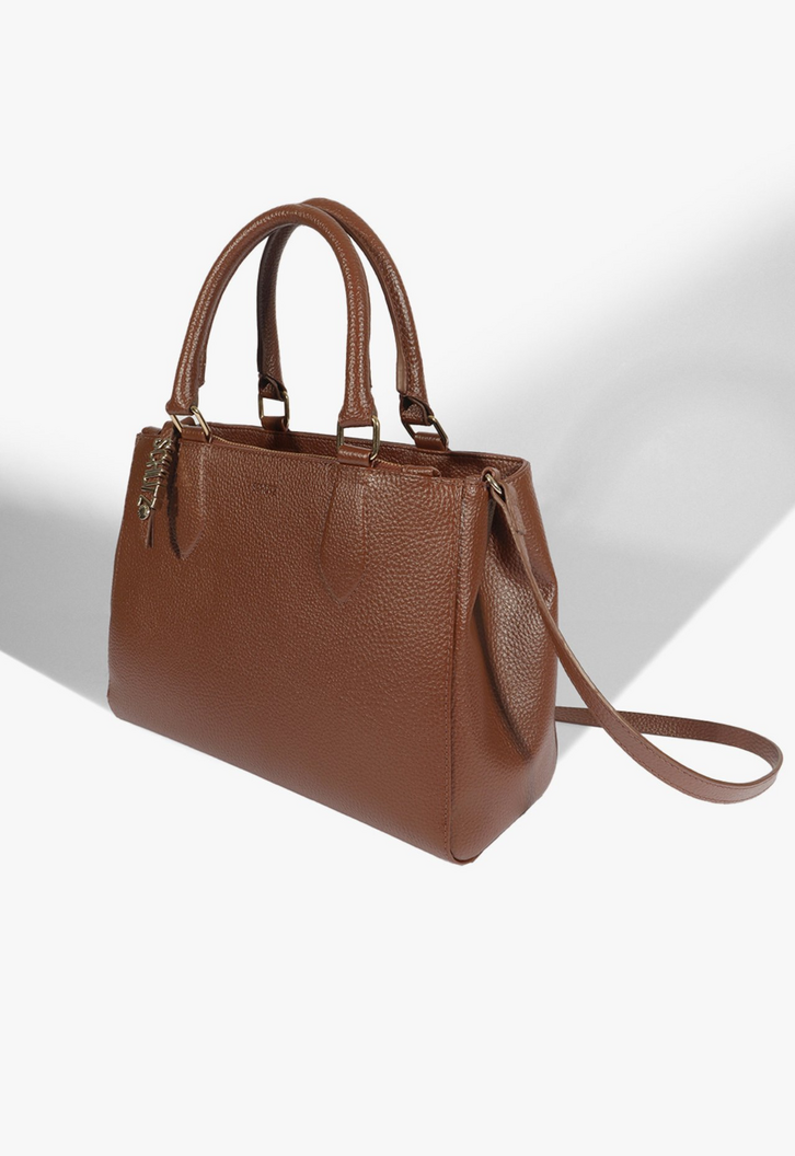 Bolsa Tote Grande Nicky Marrom | ZZ MALL