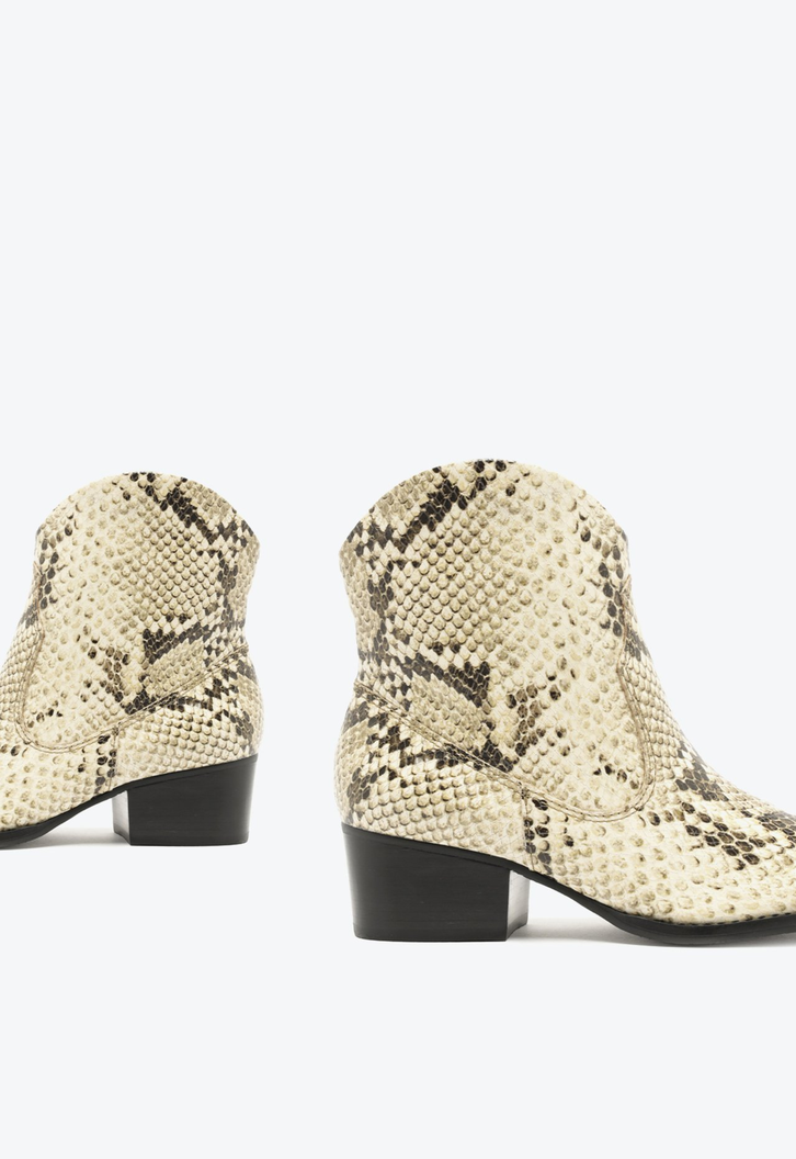 Bota S-Souli Couro Cobra