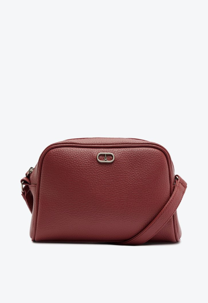 Bolsa Tiracolo Média Camera Rosa